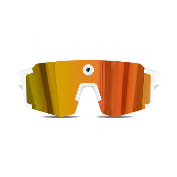 Virasight Smart 05 White Orange Sport AI Glasses