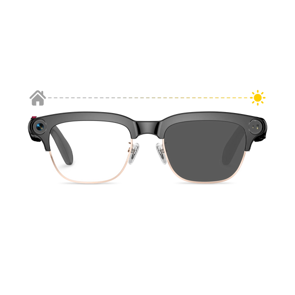 Virasight Smart 03 Gold Photochromic AI Glasses