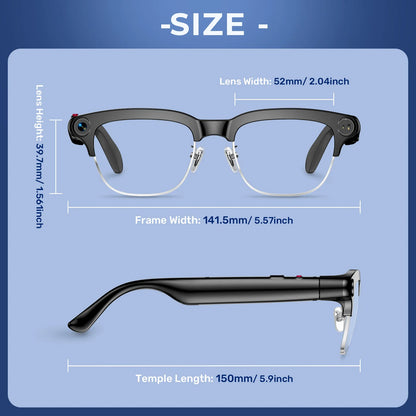 Virasight Smart 03 Silver AI Glasses smart glasses product image 4
