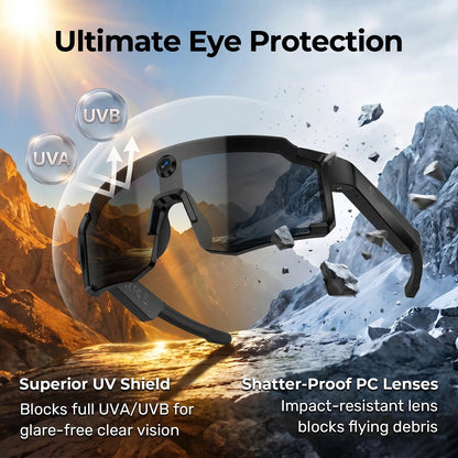 Virasight Smart 05 Black Sport AI Glasses smart glasses product image 4