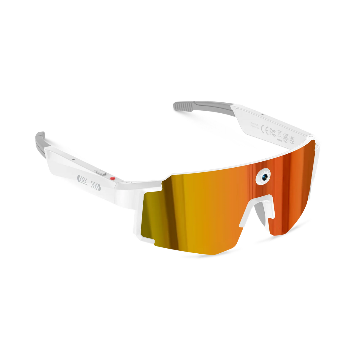 Virasight Smart 05 White Orange Sport AI Glasses smart glasses product image 2