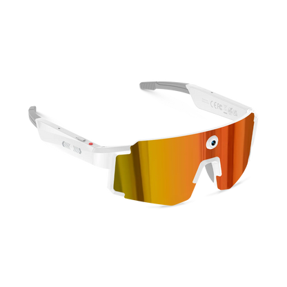 Virasight Smart 05 White Orange Sport AI Glasses smart glasses product image 2