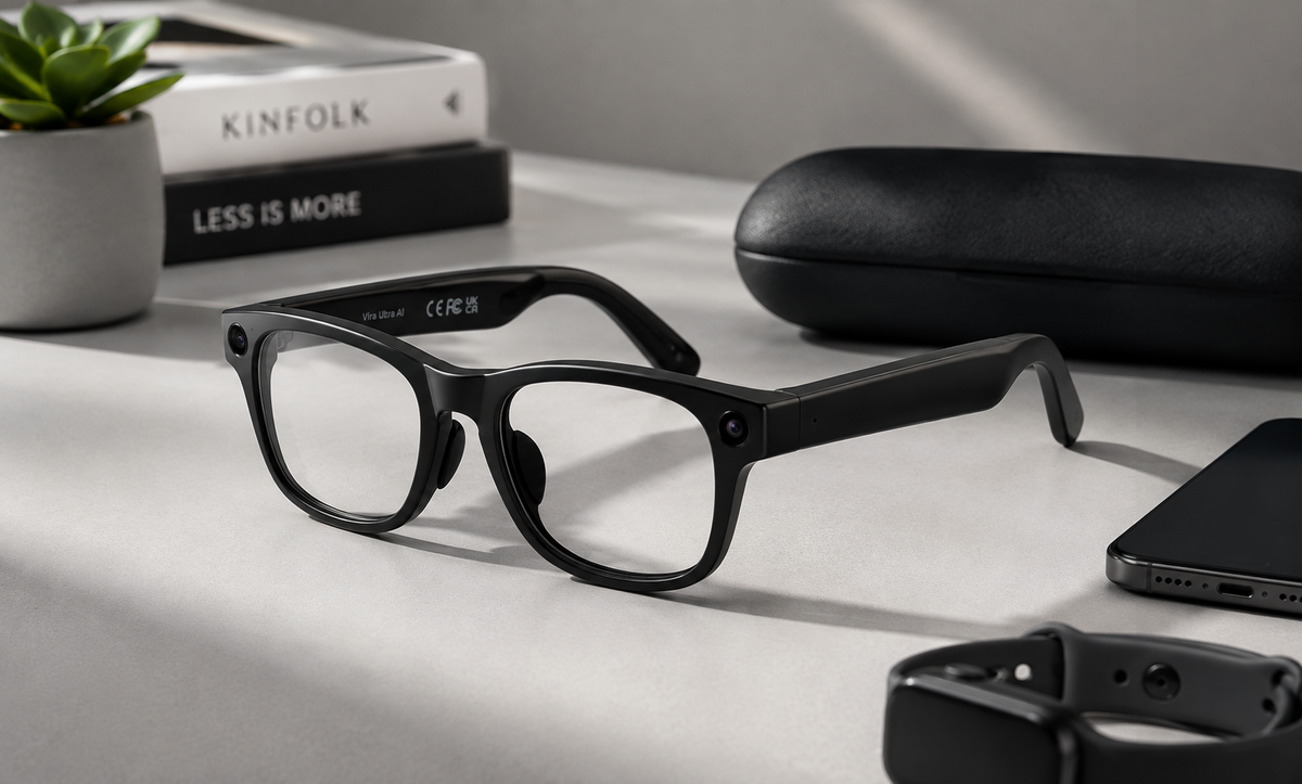 Glasses first, electronics second