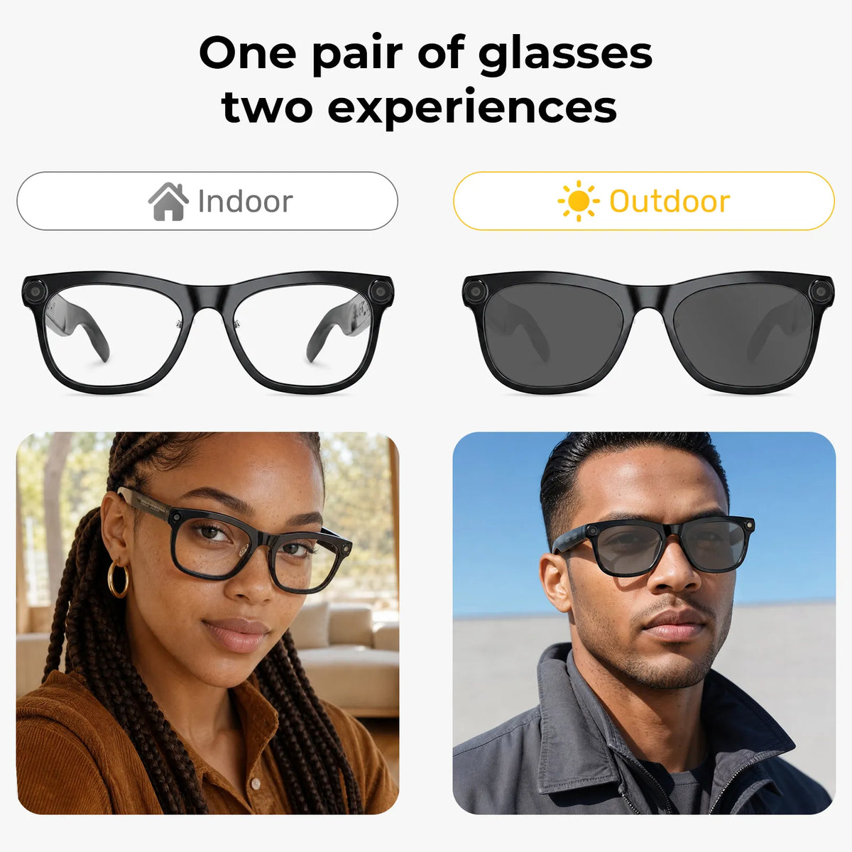 Virasight Smart 02 Photochromic AI Glasses smart glasses product image 5