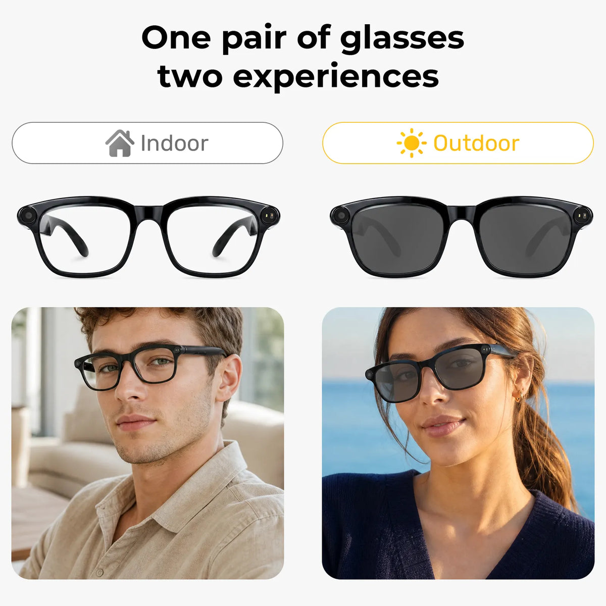 Virasight Smart 04 Photochromic AI Glasses smart glasses product image 5