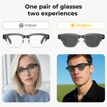 Virasight Smart 03 Silver Photochromic AI Glasses smart glasses product image 5