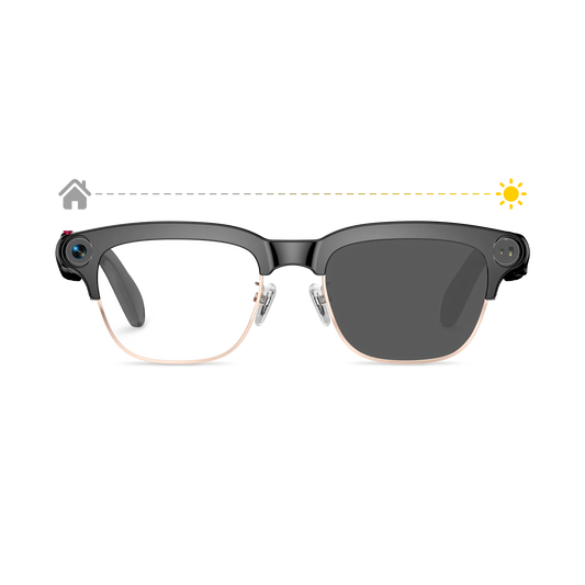 Virasight Smart 03 Gold Photochromic AI Glasses smart glasses product image 1