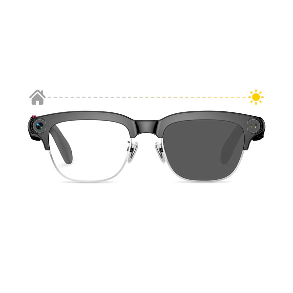 Virasight Smart 03 Silver Photochromic AI Glasses