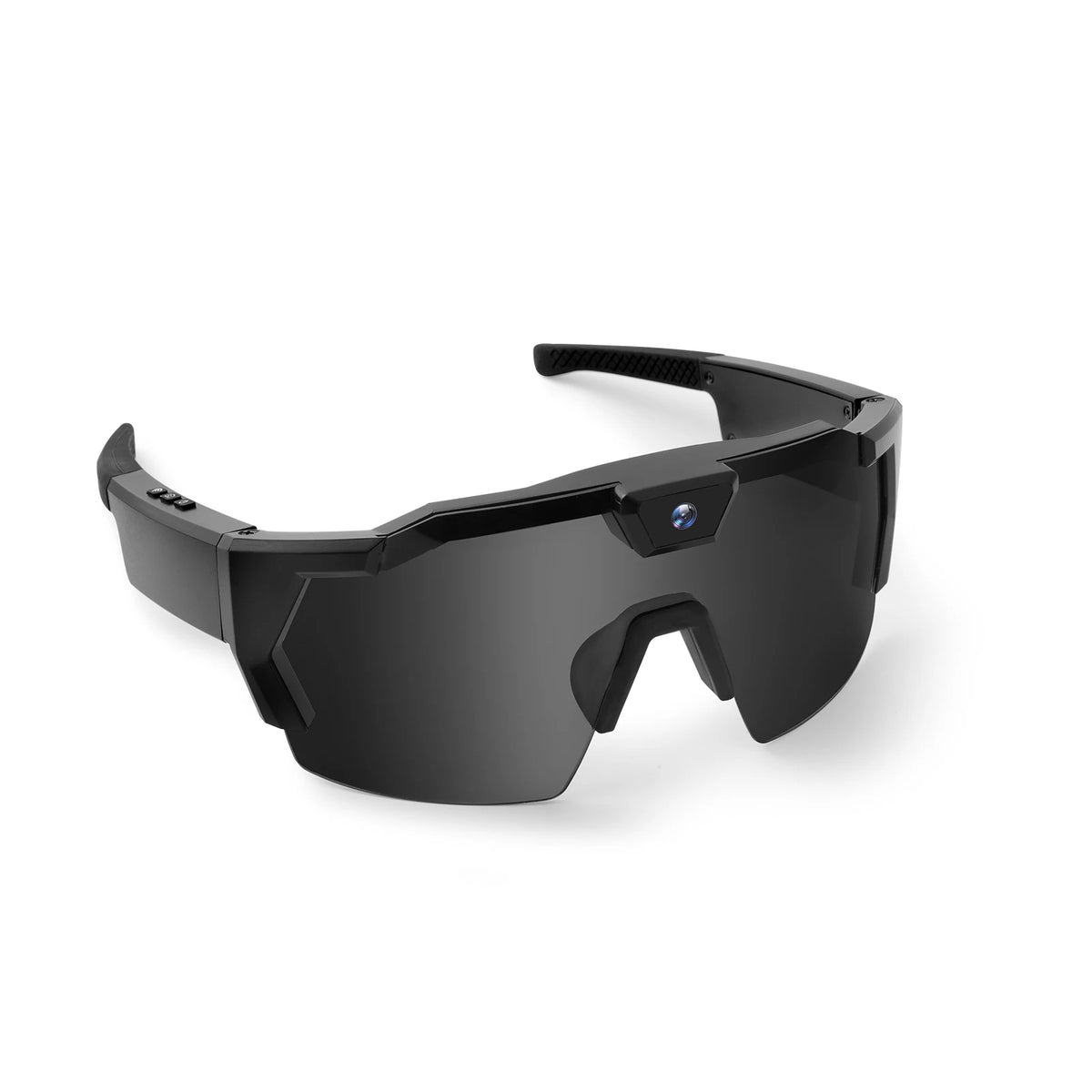 Vira Scout POV camera glasses in black with clear lens