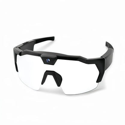 Vira Scout POV camera glasses in black with smoke lens