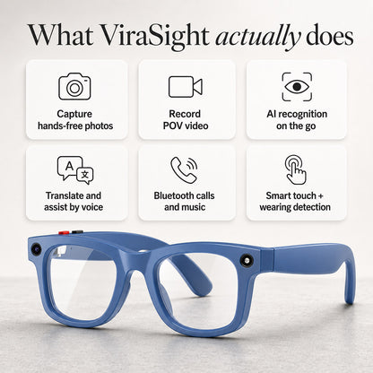 Vira Lite AI Smart Glasses