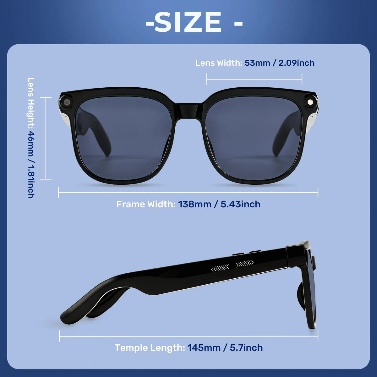 Virasight Smart 01 Photochromic AI Glasses smart glasses product image 3