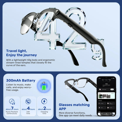 Virasight Smart 03 Silver Photochromic AI Glasses smart glasses product image 10