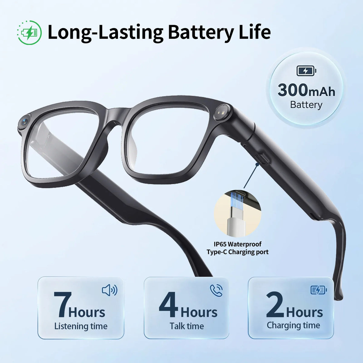 Virasight Smart 04 Photochromic AI Glasses smart glasses product image 9